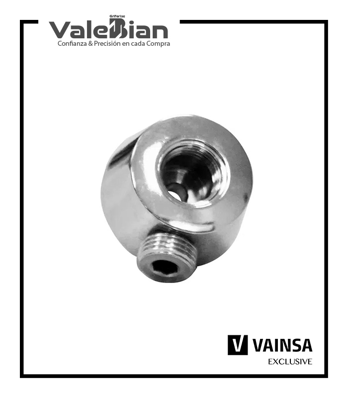 CONEXION ANGULAR DE 1-2″ PARA DUCHA TELEFONO Y TUBO DE ABASTO VAINSA