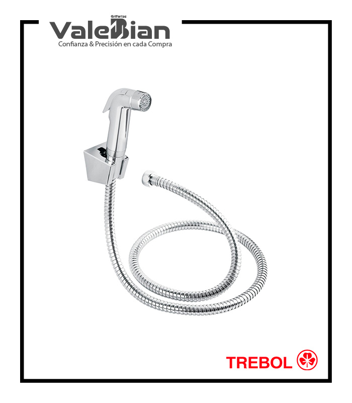 DUCHITA BIDET CON ROCIADOR FLEXIBLE ECO TREBOL